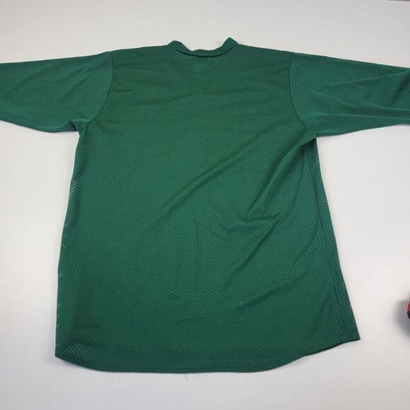 Vintage 90s Oakland A's Shirt Mens Jersey Green Logo 7 Baseball MLB Adult Sz Xl - Picture 8 of 9